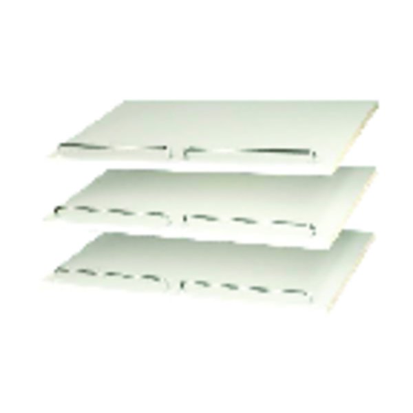 Easy Track 5/8 in. H X 24 in. W X 14 in. L Chrome Shoe Shelves RS1600
